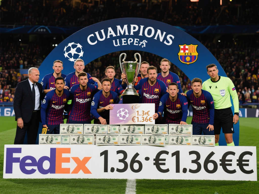 1.36亿称霸!新赛季欧冠奖金榜出炉,巴萨排名止步! 1.36亿称霸!新赛季欧冠奖金榜出炉,巴萨排名止步!